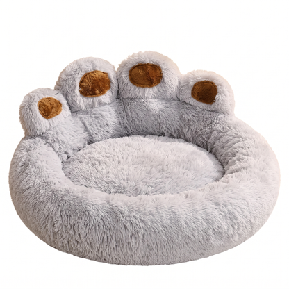 Panier Chien Forme de Patte - Coussin Douillet, 4 Tailles - Maison Roam