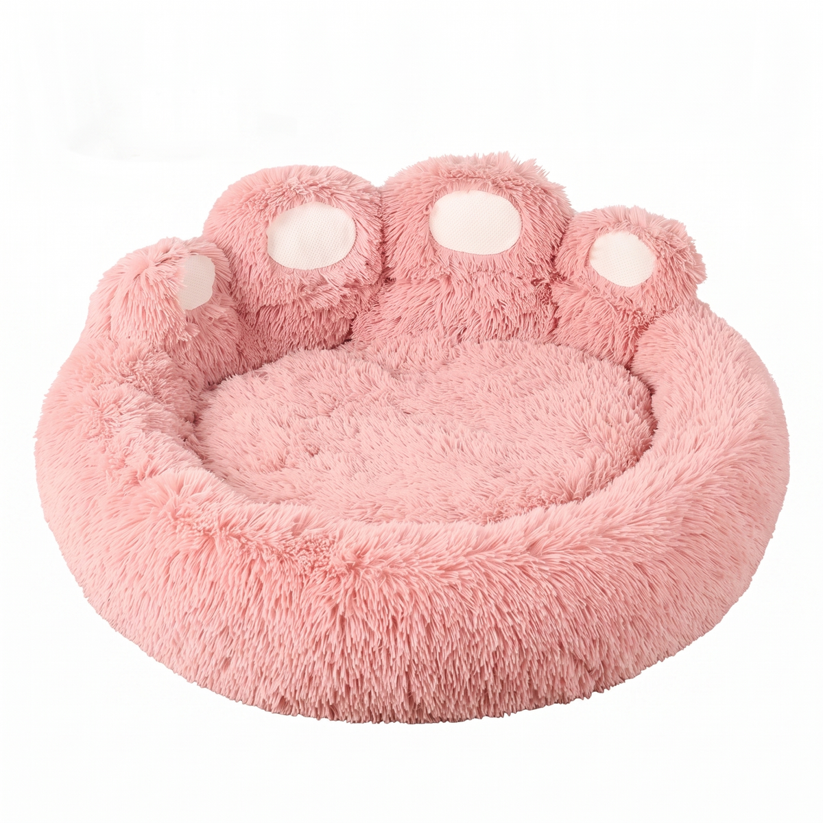 Panier Chien Forme de Patte - Coussin Douillet, 4 Tailles - Maison Roam