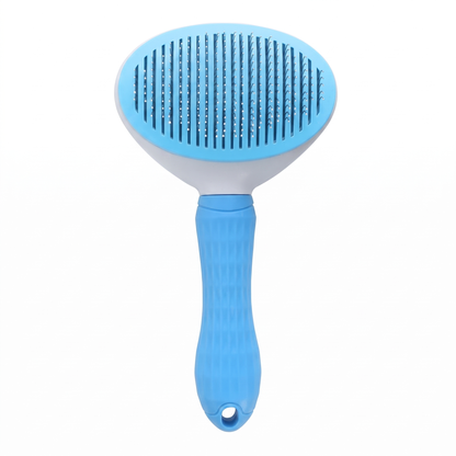 Brosse à Poils Chien Rétractable - Nettoyage Facile, Un Clic - Maison Roam