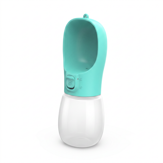 Gourde Portable Chien 350ml - Bec Distributeur, Sans BPA - Maison Roam